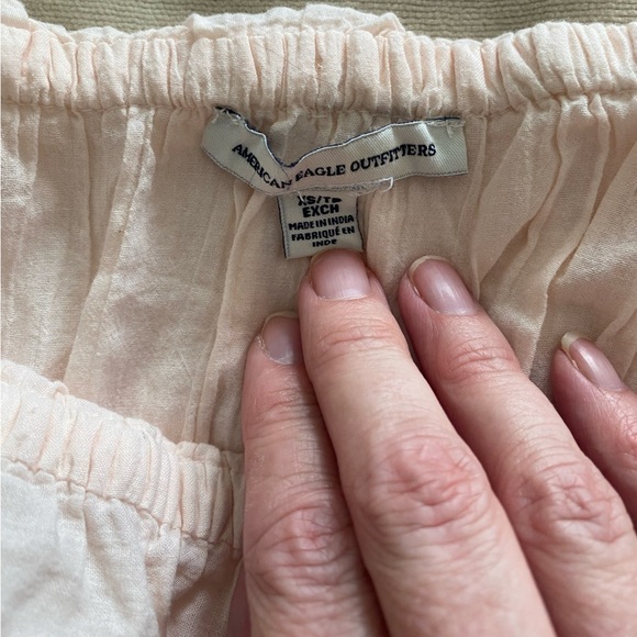 AMERICAN Eagle Peach Lace Sleeveless Top Size XS - Picture 7 of 14